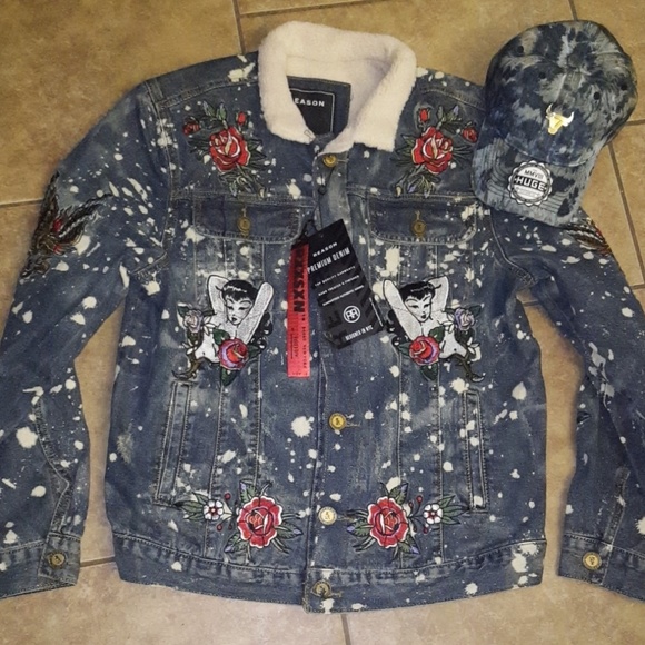 Reason Other - denim jacket REASON